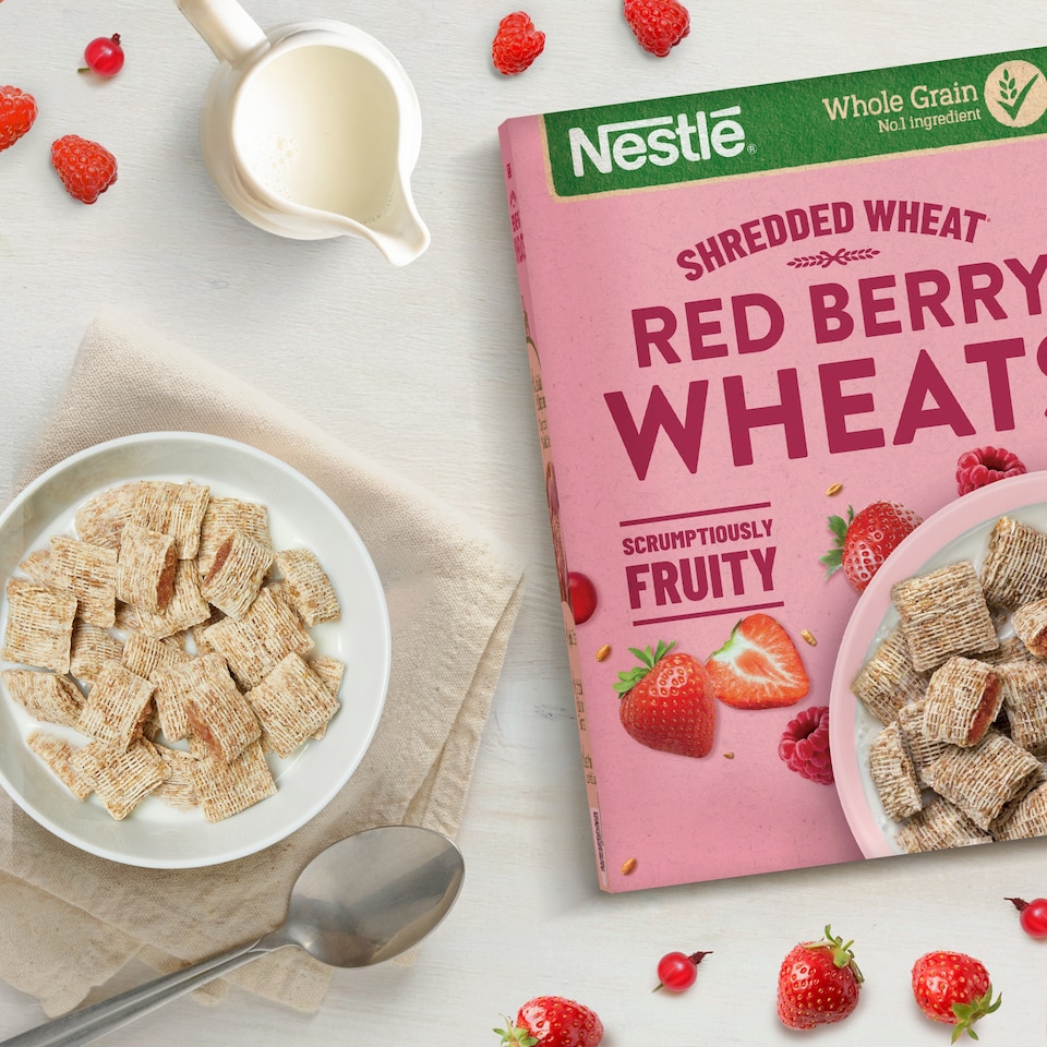 image 1 of Shredded Wheat Red Berries & Vanilla 450G