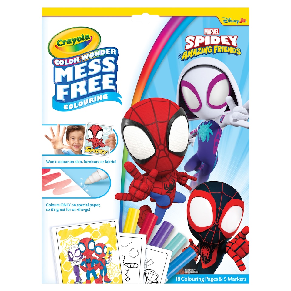Crayola Colour Wonder Spiderman