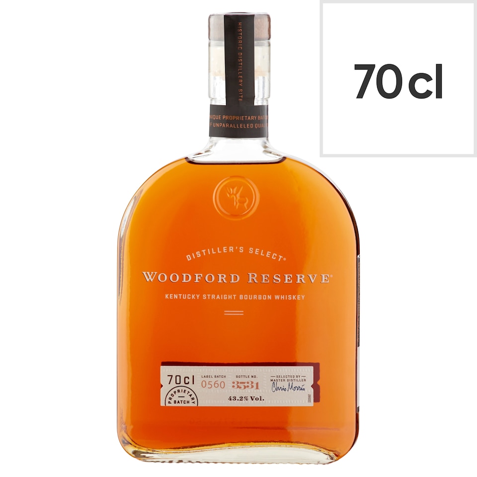 Woodford Reserve Kentucky Straight Bourbon Whiskey 70 cL