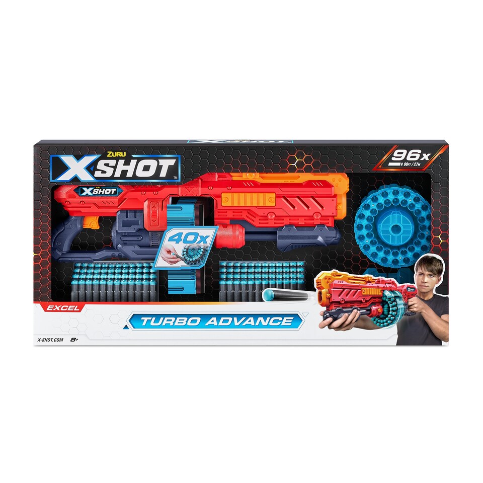 image 1 of Zuru X-Shot Turbo pistole S001