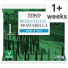 Tesco Reduced Fat Mozzarella 240G