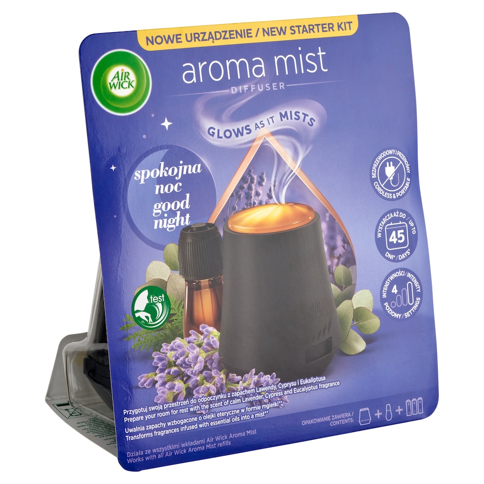 Air Wick Aroma Mist Good Night Air Freshener and Refill 20 ml