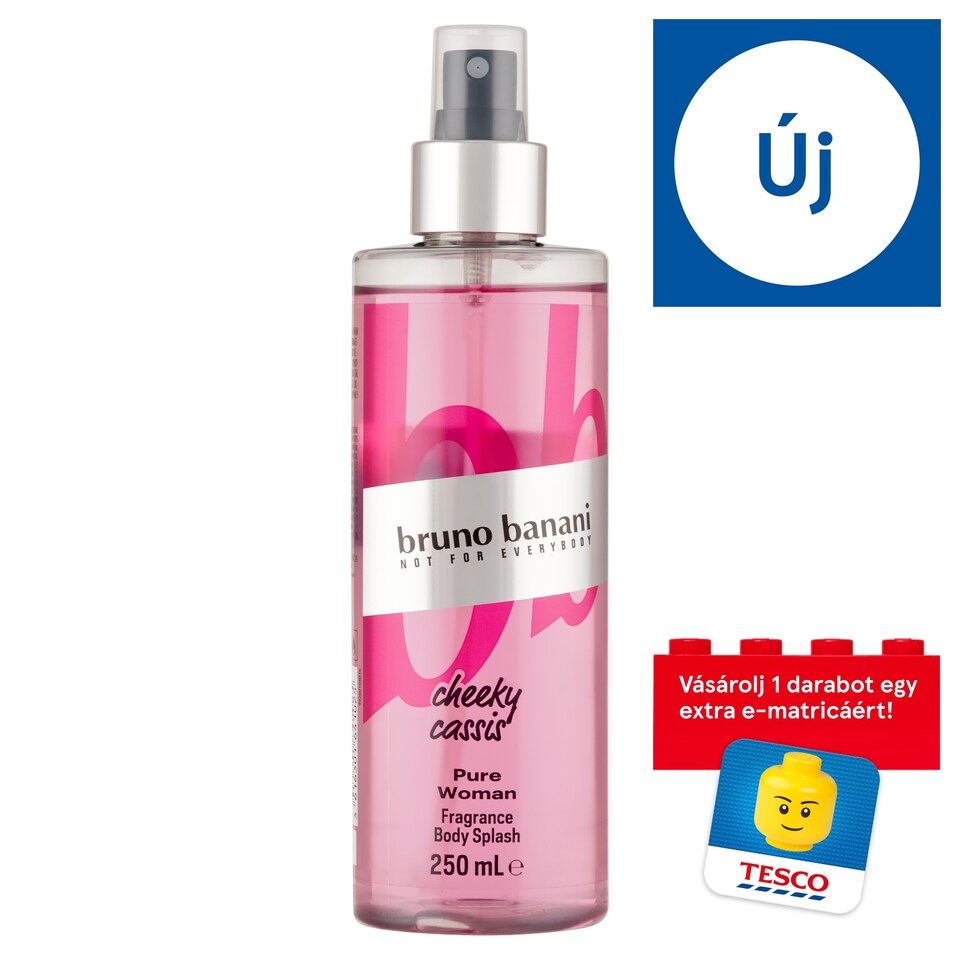 Bruno Banani Pure Woman Cheeky Cassis illatos testpermet 250 ml