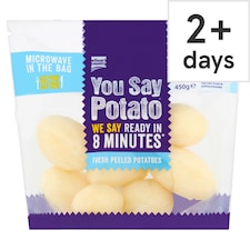 You Say Potato Whole Peeled Potatoes 450G