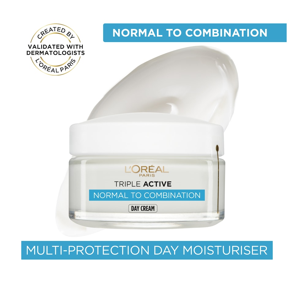 image 1 of L'Oreal Paris Triple Active Day Cream Moisturiser 50Ml
