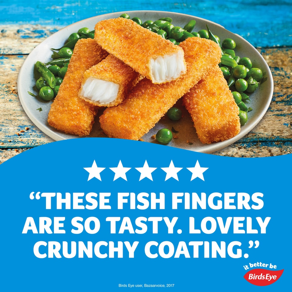 image 1 of Birds Eye Gluten Free Fish Fingers 12 Pack 360g