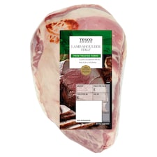 Tesco British Lamb Shoulder Half