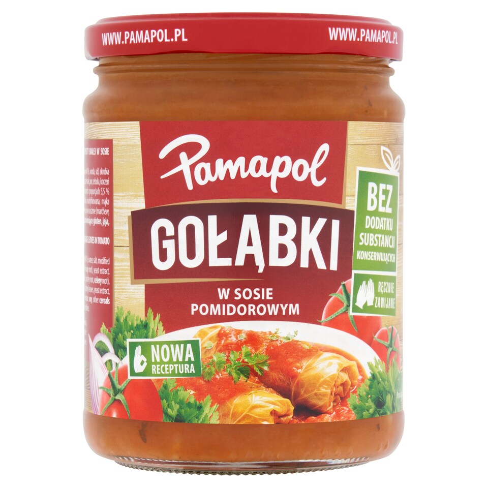 Pamapol Golabki W Sosie Pomidorowym 500G