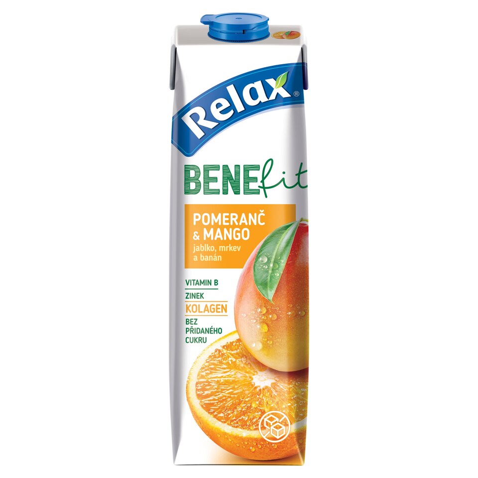 Relax Benefit Orange & Mango, Apple, Carrot and Banana 1L