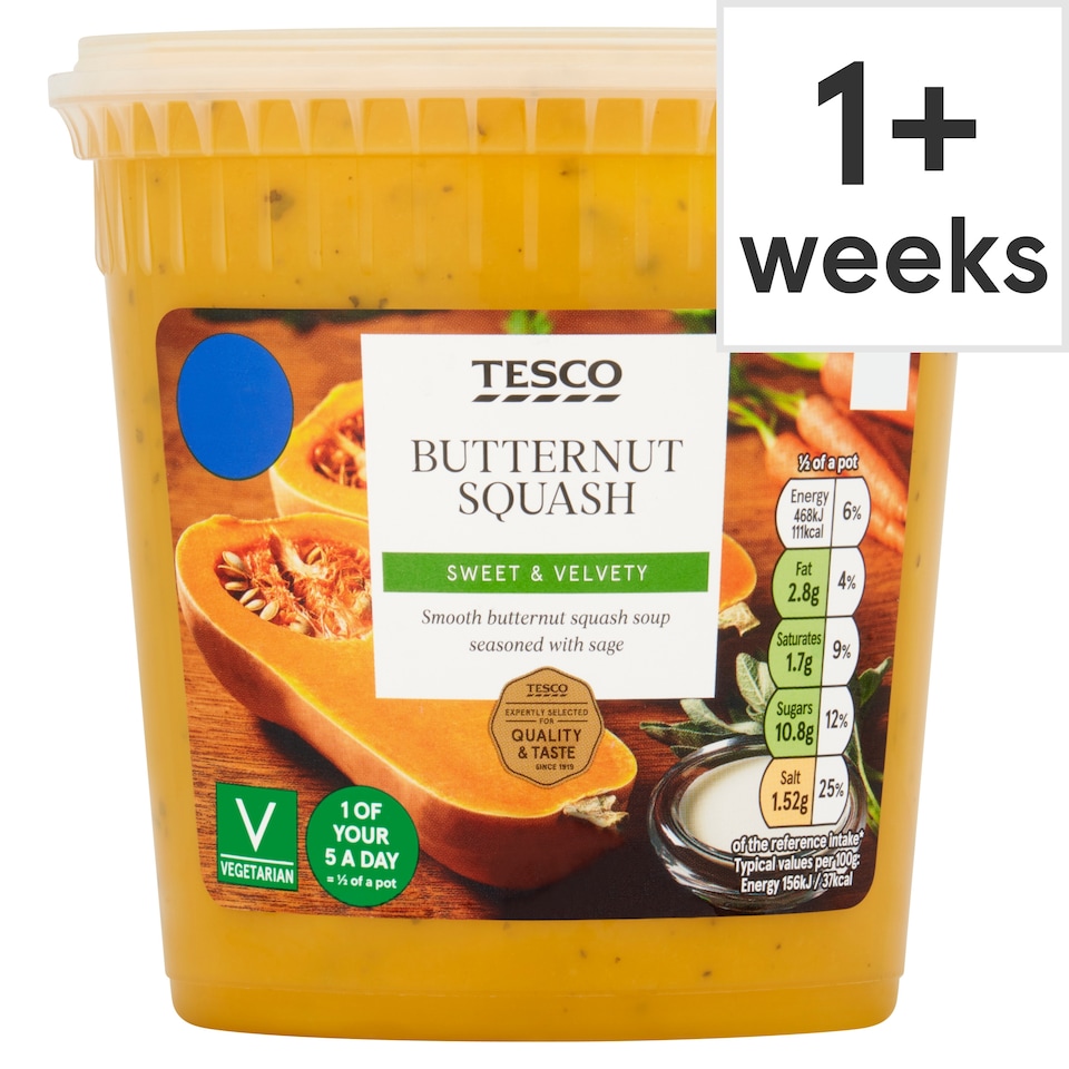 Tesco Butternut Soup 600g