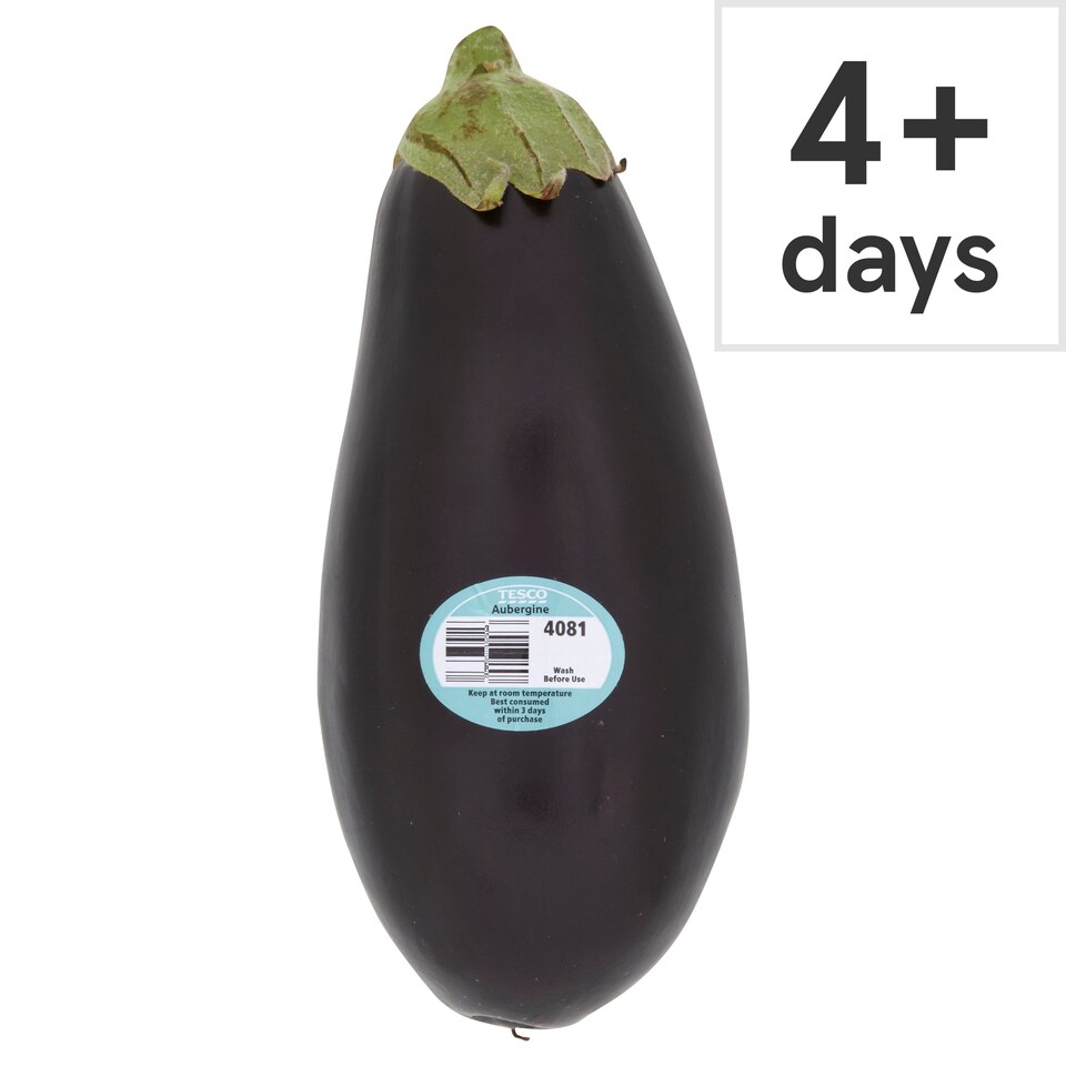 Tesco Aubergine Each 250G (C)