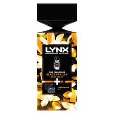 Lynx Fine Fragrance Black Vanilla Bodyspray & Grooming Tin Gift Set