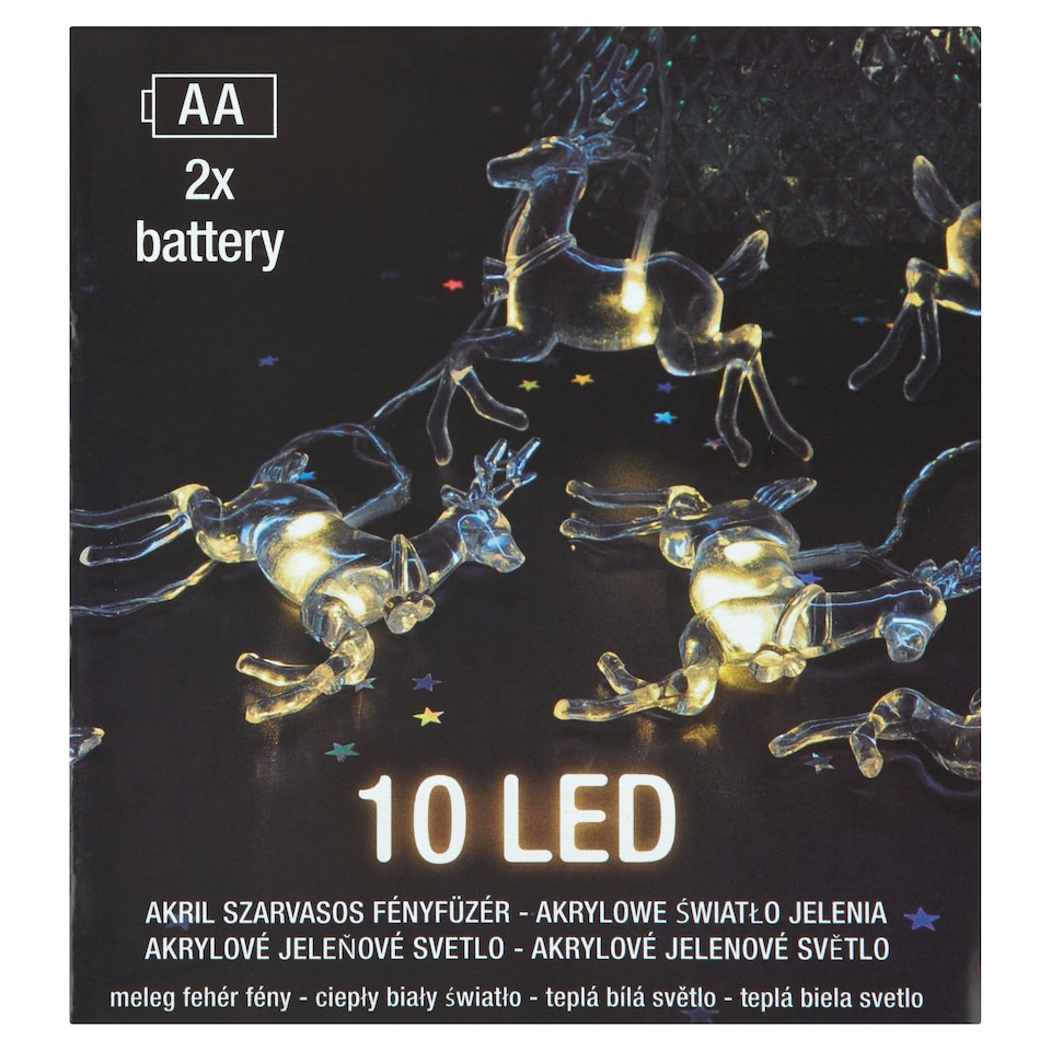 Snowmeister SM2029 10 LED akrylové jeleňové svetlo