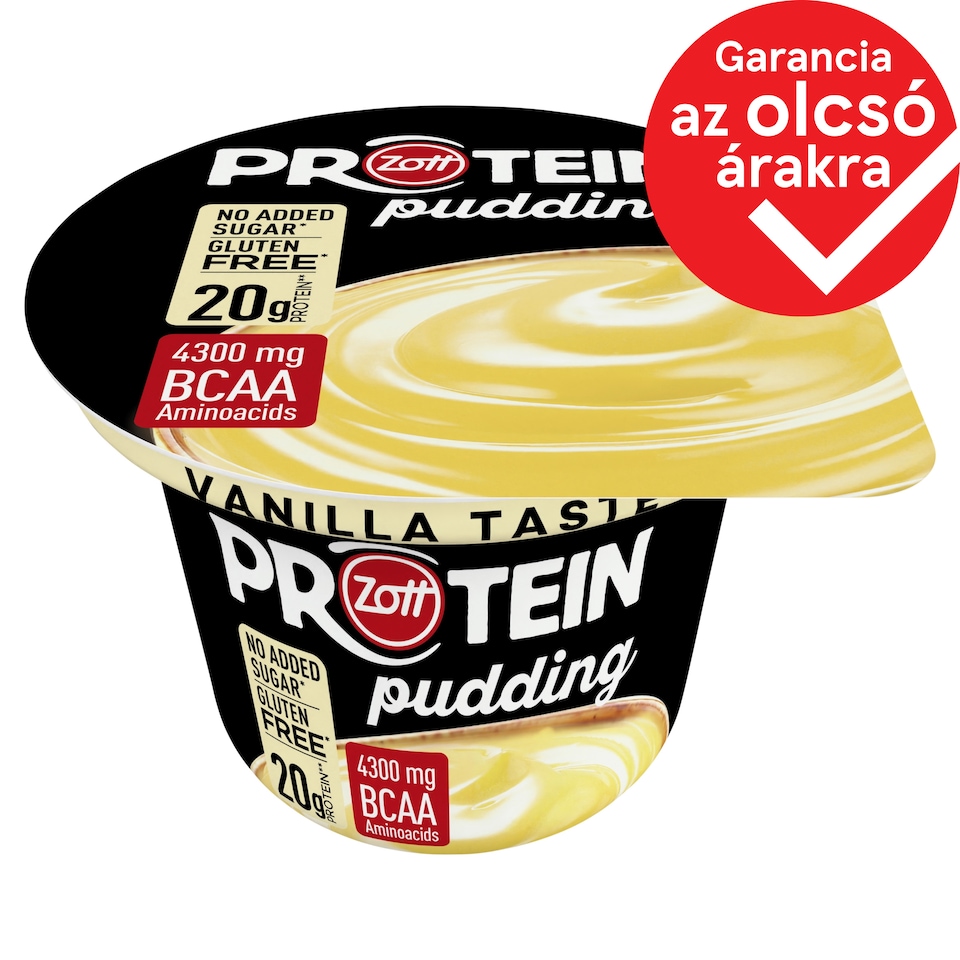 Zott Protein vanília puding édesítőszerekkel 200 g