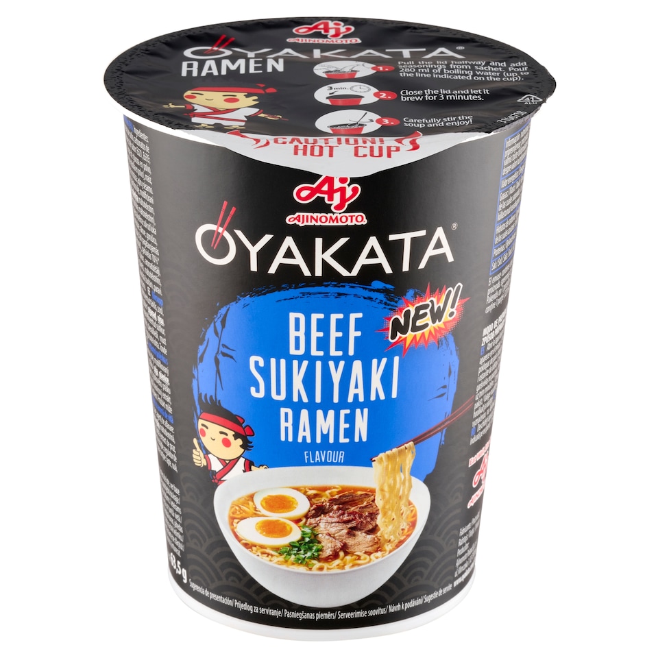 image 1 of Oyakata Beef Sukiyaki Ramen Flavour 63,5g