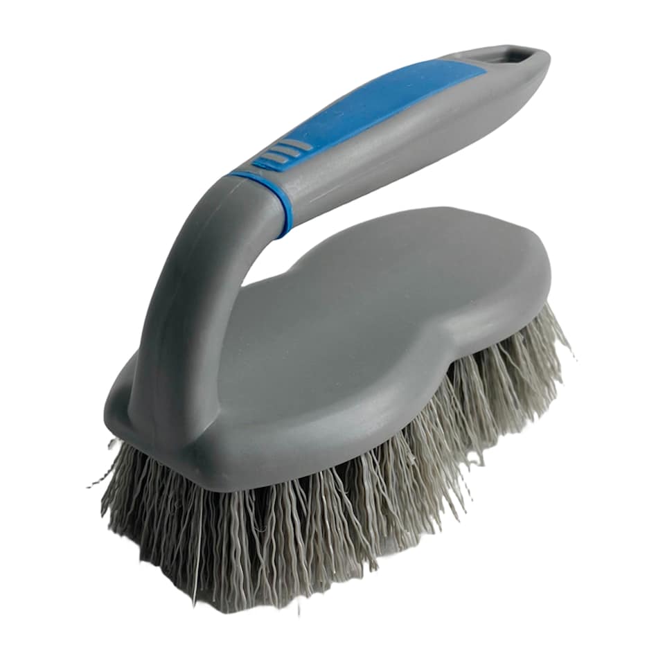 Tesco Blue Grey Scrubbing Brush