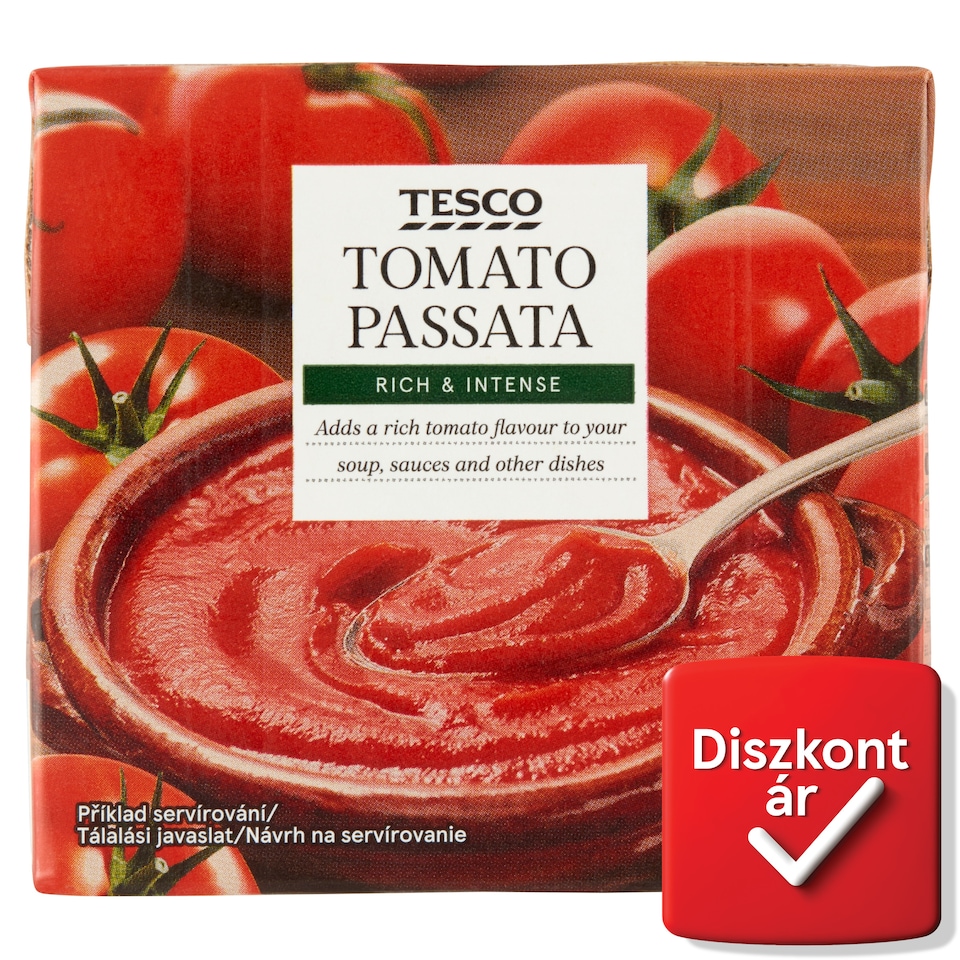 Tesco passzírozott paradicsom 500 g