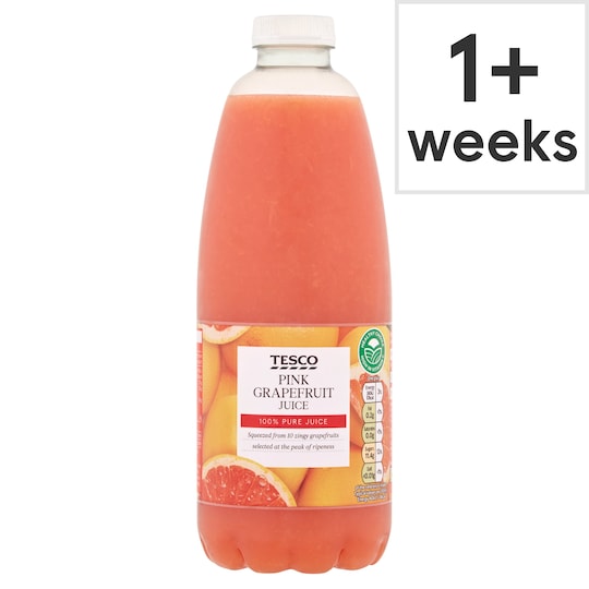 Tesco Pink Grapefruit 1 Litre Tesco Groceries