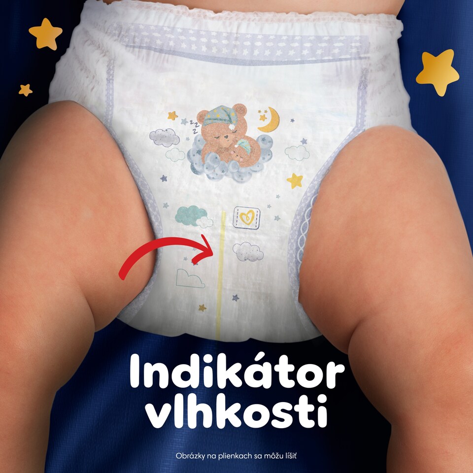 obrázok 1 z Pampers Nočné Plienkové Nohavičky Veľkosť 5, 22 Plienok, 11kg-17kg