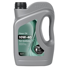 Tesco 10W40 Part Synthetic Oil 2L