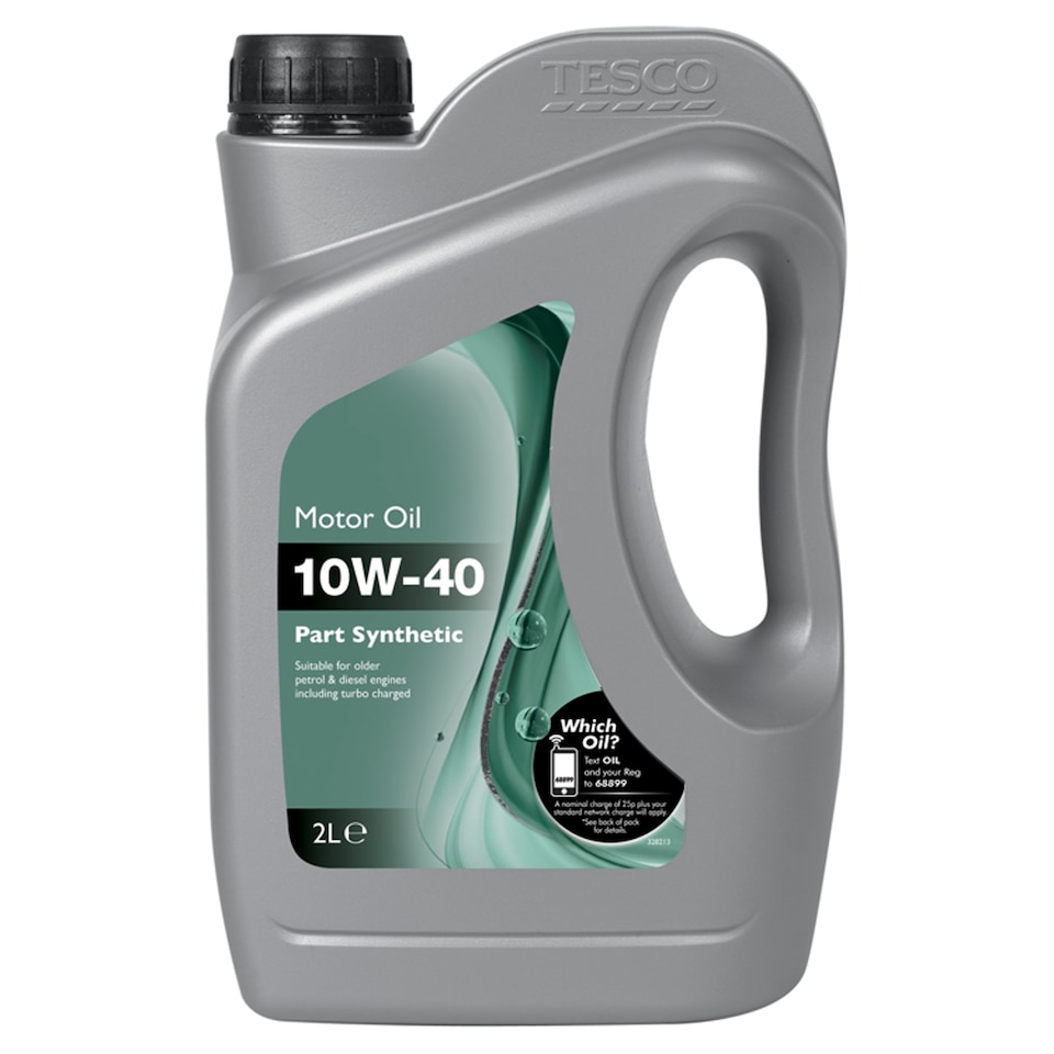 Tesco 10W40 Part Synthetic Oil 2L