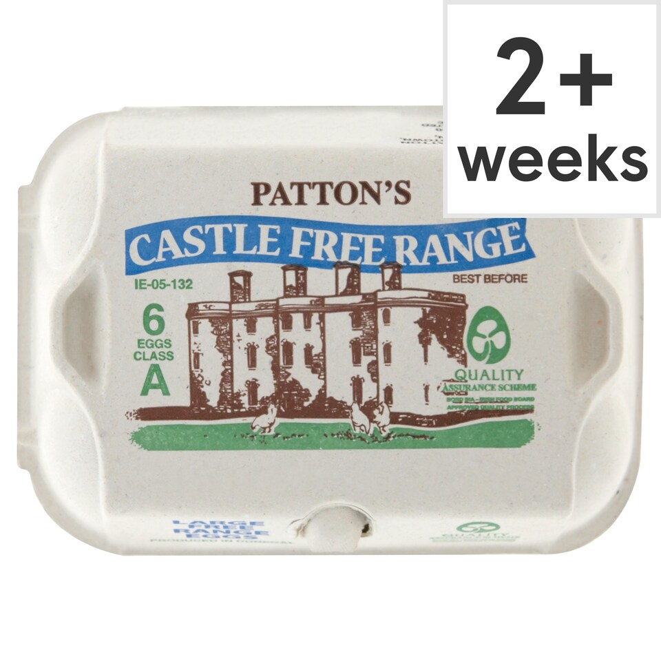 Castle Free Range Large 6 Pack Eggs