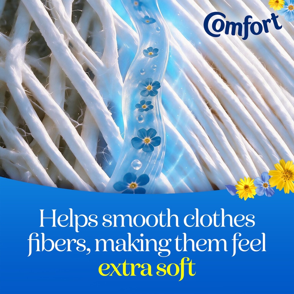 image 1 of Comfort Fresh Fabric Conditioner Blue Skies 52 Washes 1560ml