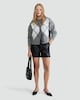 image 2 of F&F Knitted Argyle Print Button Up Cardigan with Wool in Grey