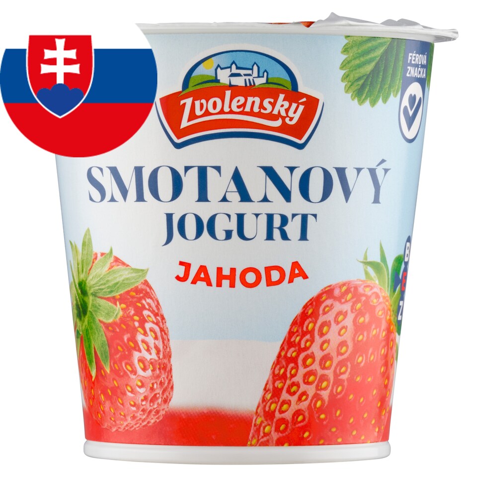 obrázok 1 z Zvolenský Smotanový jogurt jahoda 145 g
