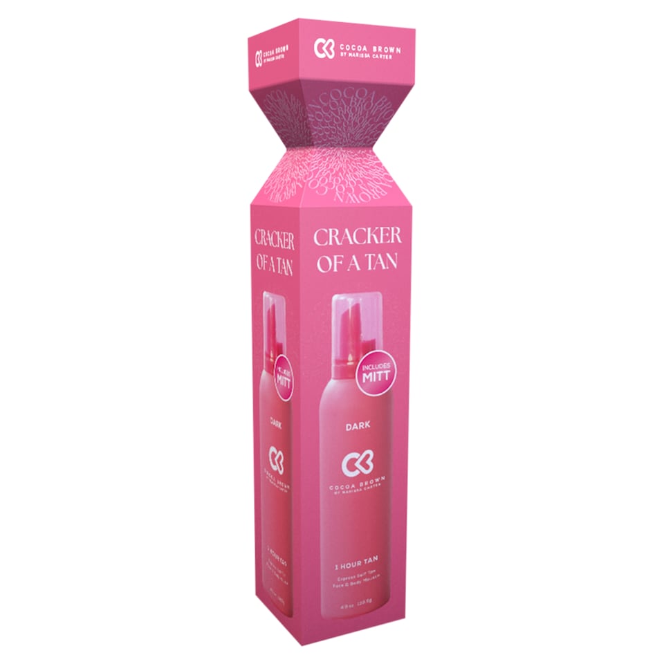 Cocoa Brown Cracker of a Tan Dark Mousse 139.5g & Mitt Set