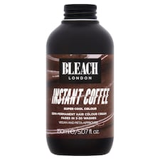 Bleach London Semi-Permanent Hair Colour Cream - Instant Coffee 150ml