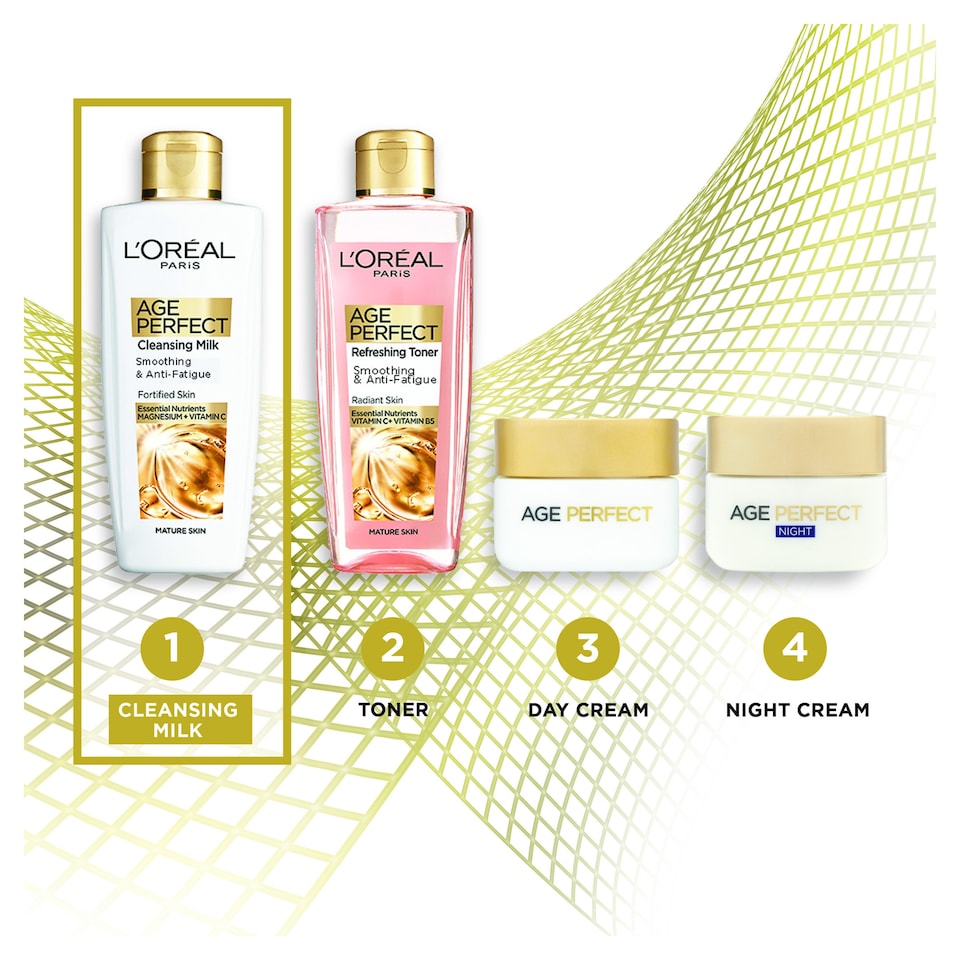 image 1 of L'Oreal Paris Age Perfect Cleansing Milk 200Ml