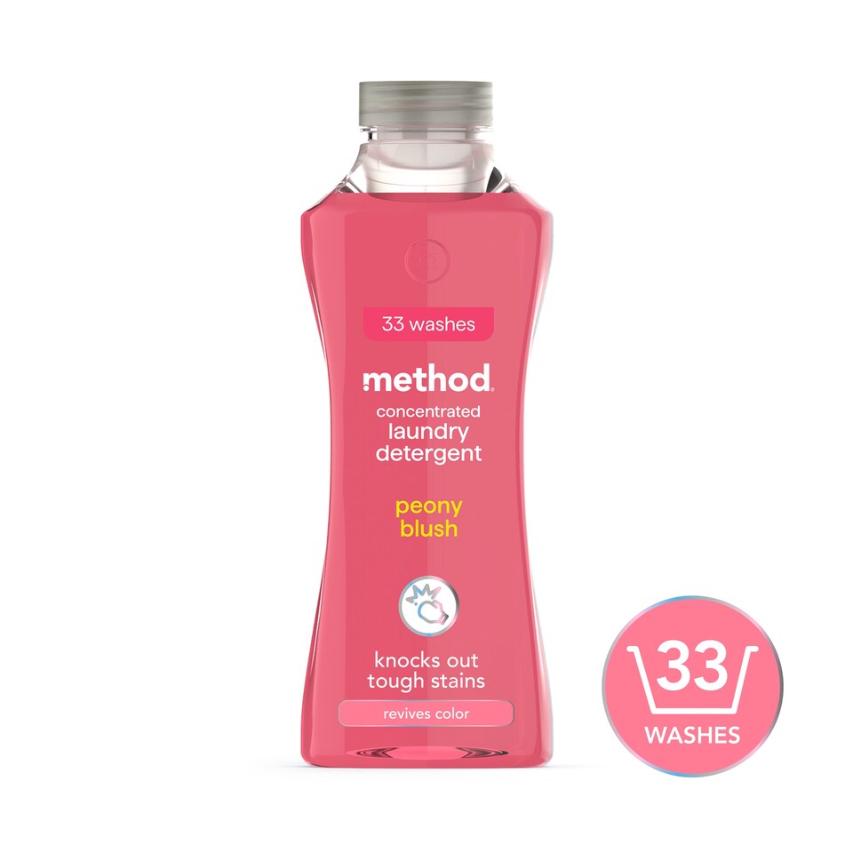 Method Peony Blush Laundry Liquid 990ml 33W