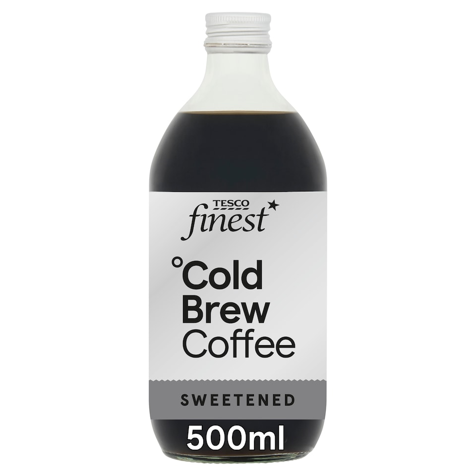 Tesco Finest Sweetened Cold Brew Coffee Concentrate 500ml