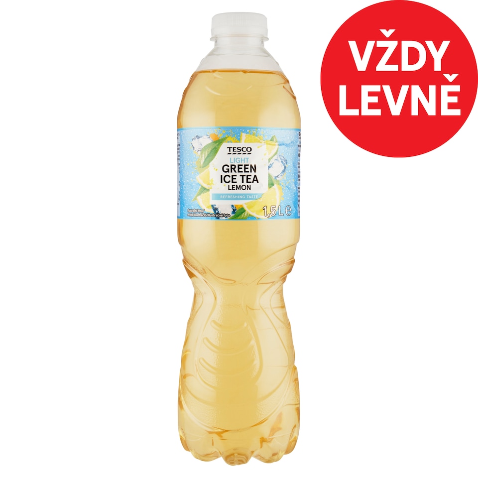Tesco Green Ice Tea Lemon Light 1,5l