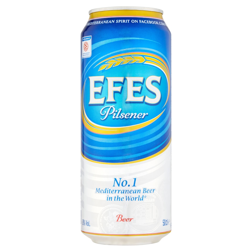 EFES PILSENER PREMIUM BEER 500ML