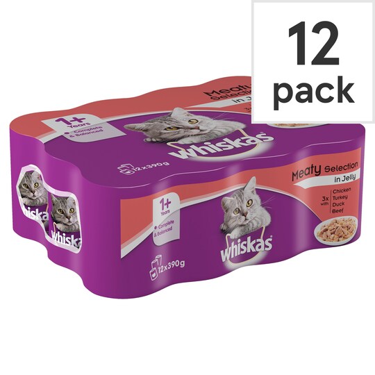 Whiskas Adult Jelly Selection Tesco Groceries