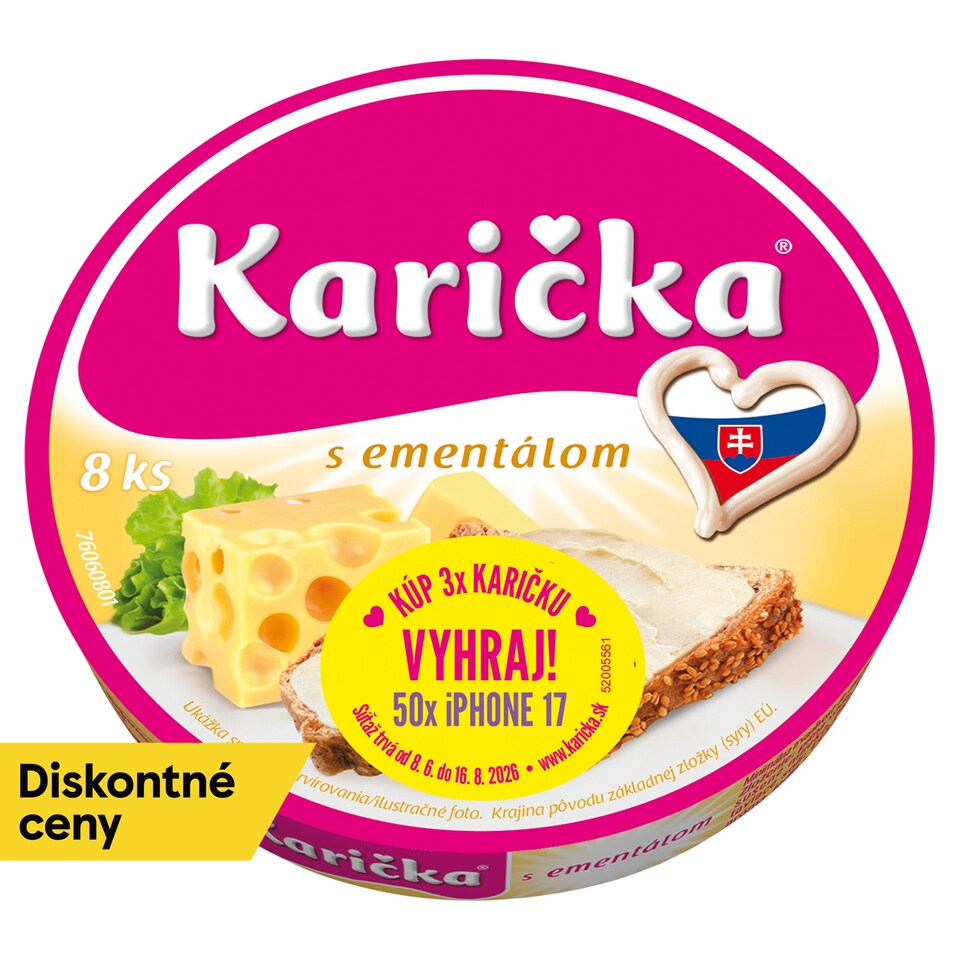 Karička s ementálom 125 g