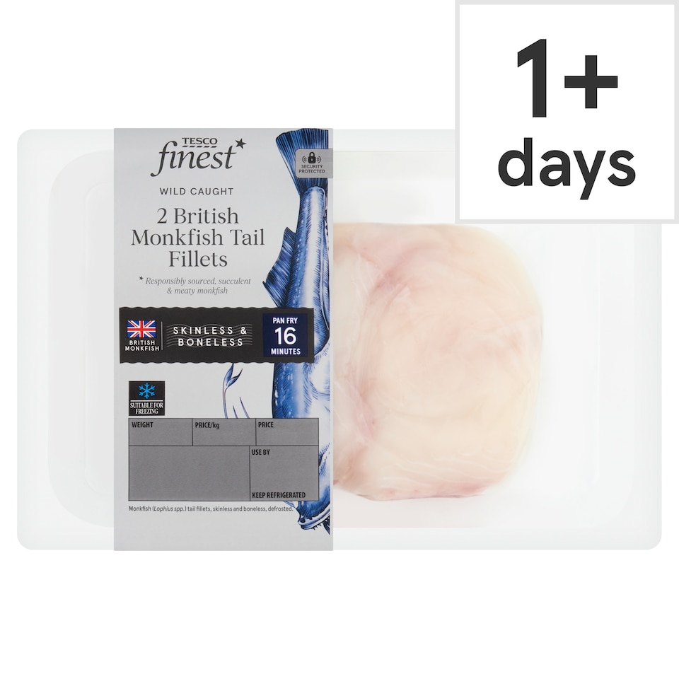 Tesco Finest 2 Monkfish Tail Fillets
