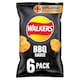 image 2 of Walkers BBQ Multipack Crisps 6 x 25g