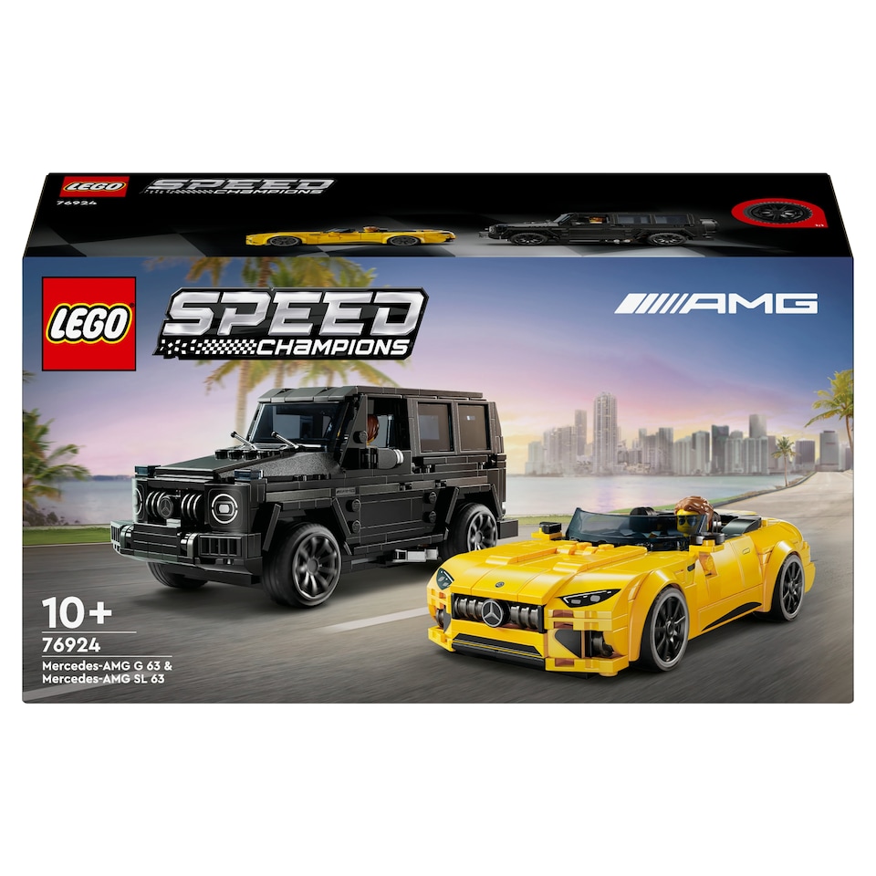 obrázok 1 z LEGO Speed Champions 76924 Mercedes-AMG G 63 a Mercedes-AMG SL 63