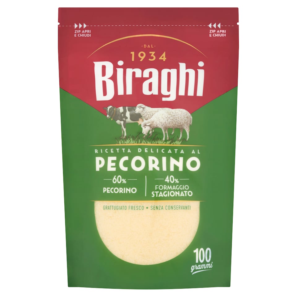 obrázok 1 z Biraghi Pecorino zmes strúhaných syrov 100 g