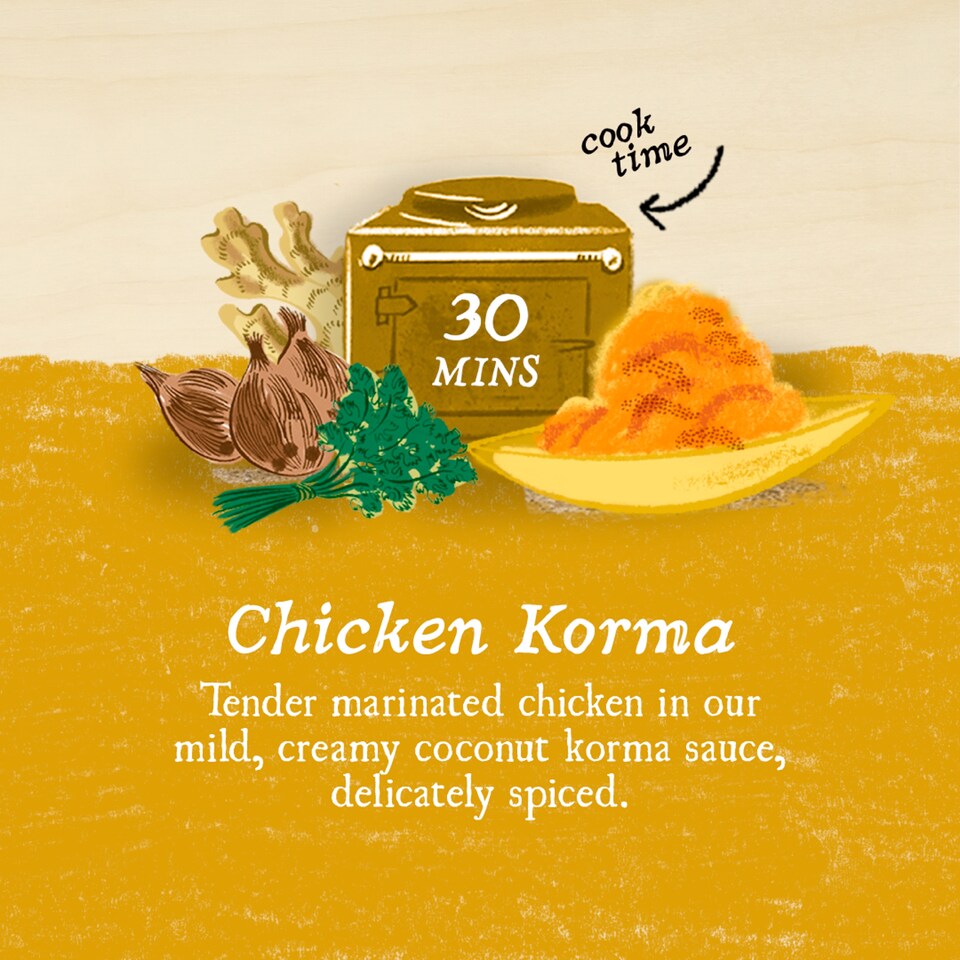 image 1 of Charlie Bigham's Chicken Korma 461g 