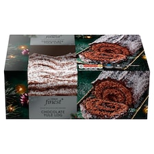 Tesco Finest Chocolate Yule Log