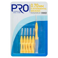 Pro Formula Interdental Brushes 0.7 6 Pack