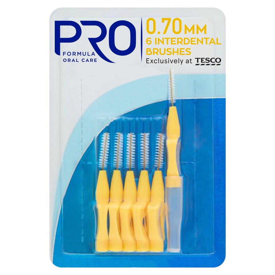 Pro Formula Interdental Brushes 0.7 6 Pack
