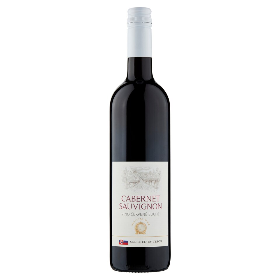 Tesco Cabernet Sauvignon víno červené suché 750 ml