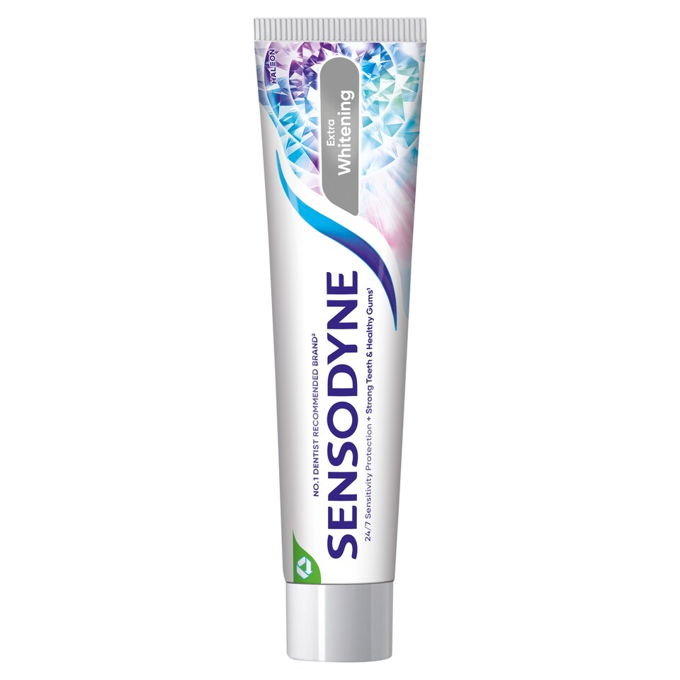image 1 of Sensodyne Extra Whitening Toothpaste with Fluoride 75ml