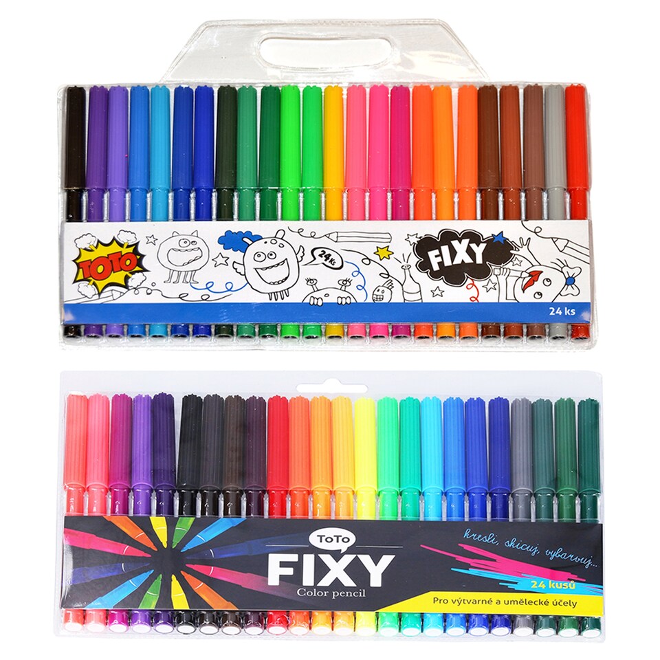 Toto Felt Pens 24 pcs