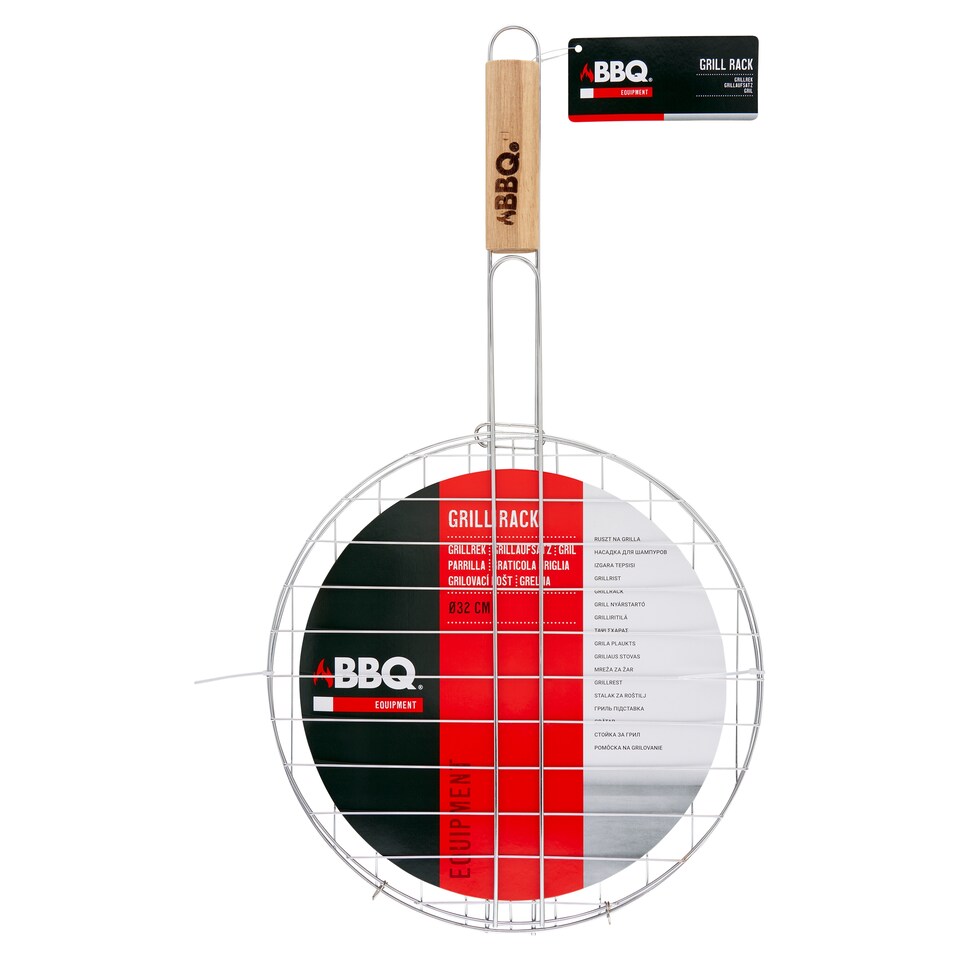 BBQ Grilovací rošt kulatý 32 cm